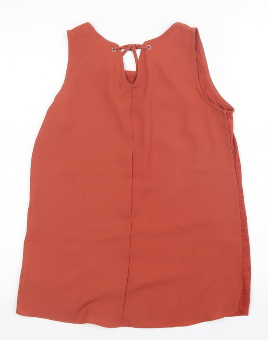 CMC Womens Orange Basic Tank Size S