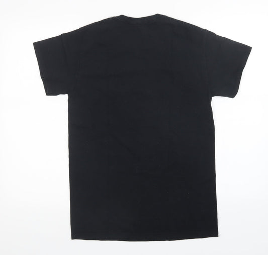 Topshop Womens Black Basic T-Shirt Size S