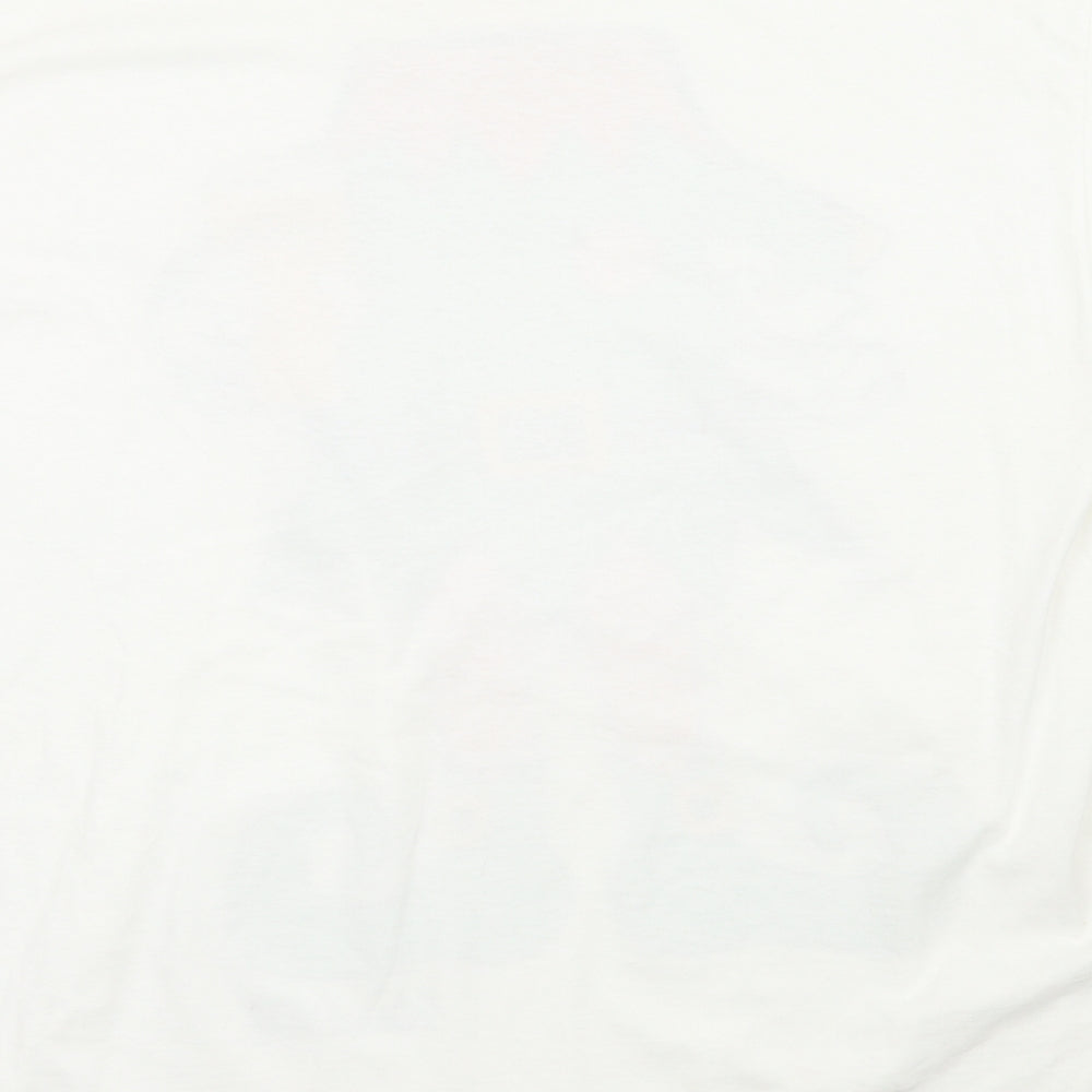 Gildan Mens White T-Shirt Size XL - Xmas