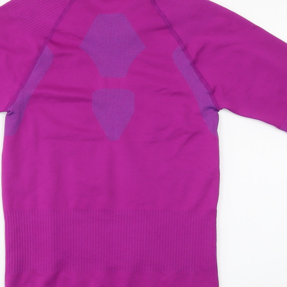 Preworn Womens Purple Basic T-Shirt Size L