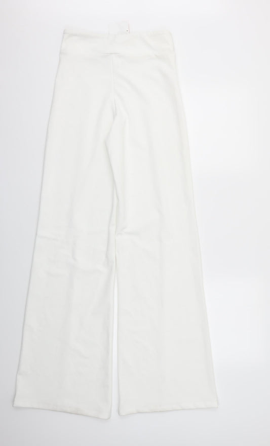 Kiki Riki Womens White Trousers Size M L34 in