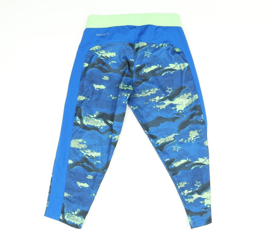 Reebok Womens Multicoloured Leggings Size S L18 in
