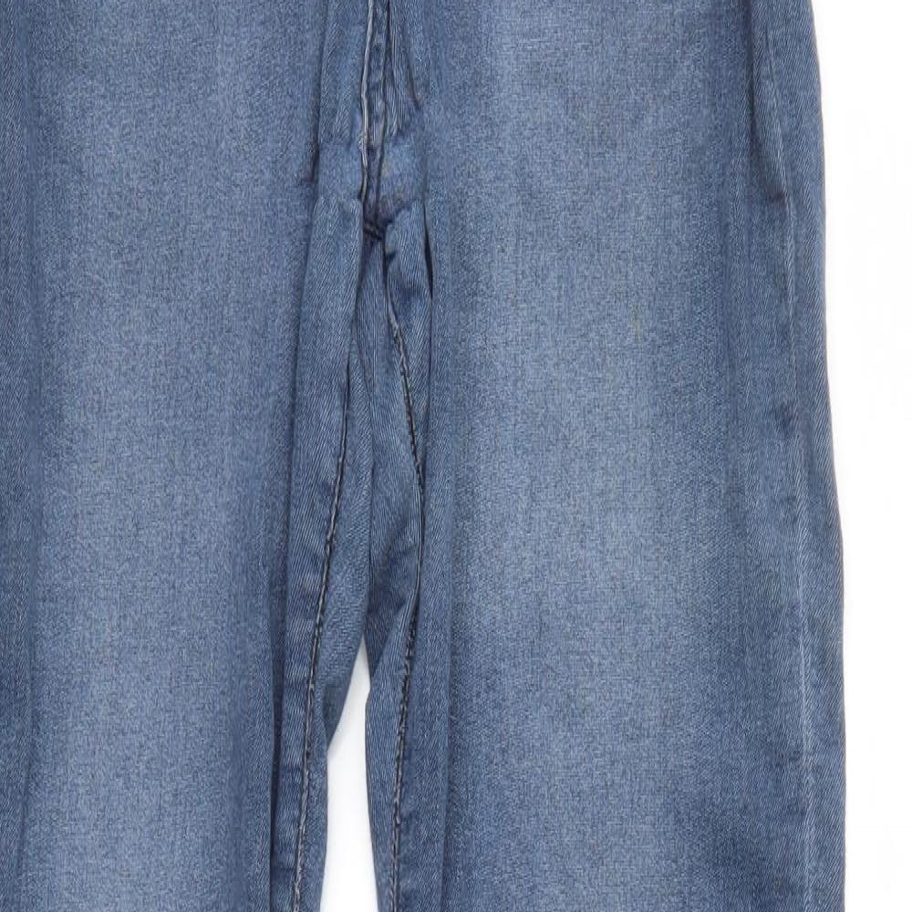 Jack Wills Womens Blue Straight Jeans Size 30 in L34 in