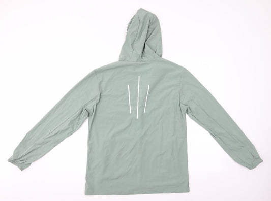 Carte Diem Womens Green Windbreaker Coat Size L - Carpe Diem Coat