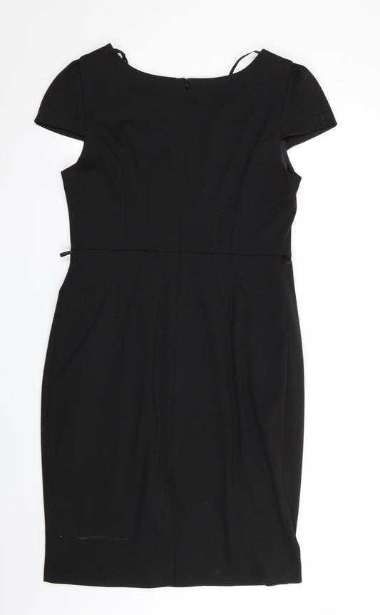 Florence and Fred Womens Black Pencil Dress Size 14