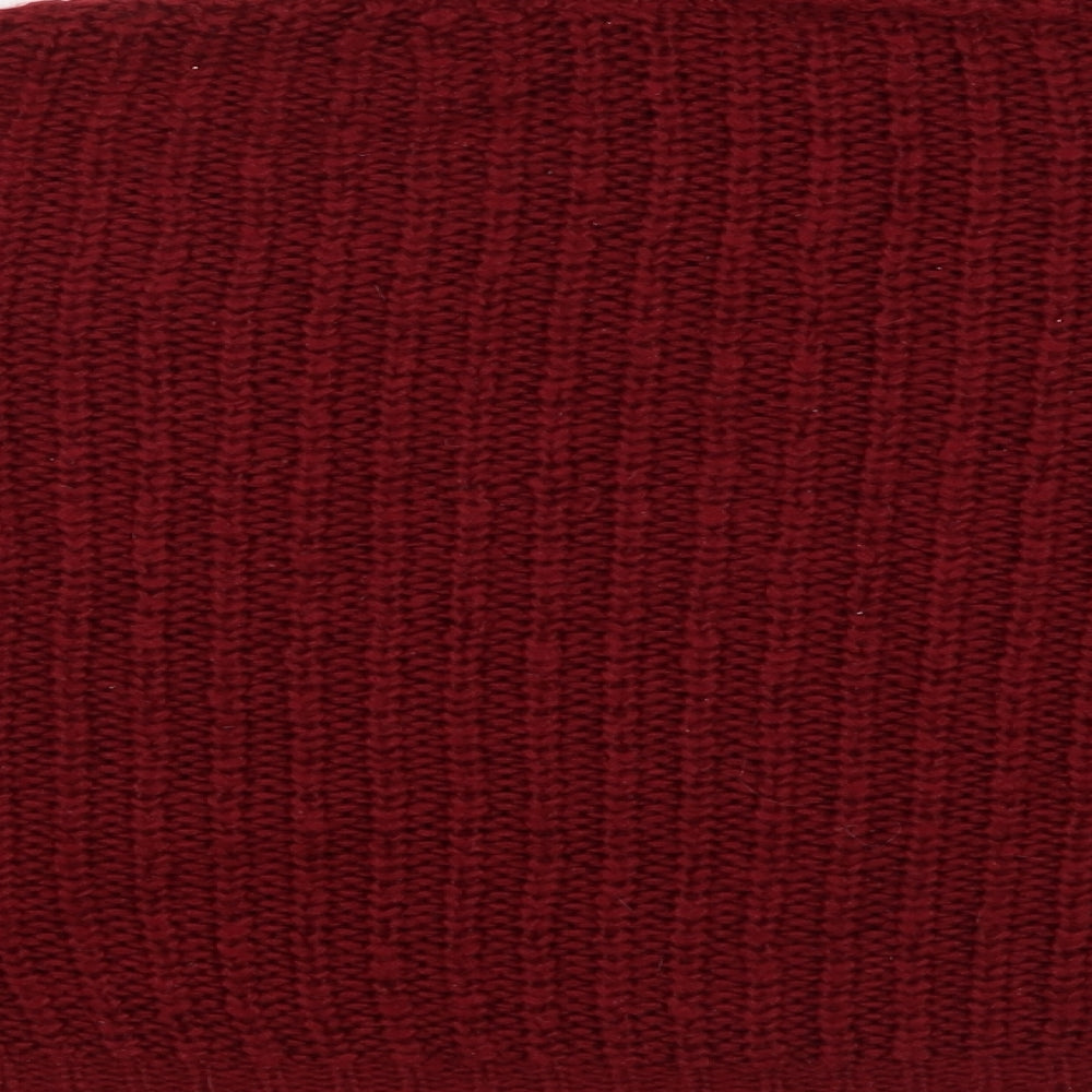 Primark Womens Red Knit Pullover Jumper Size 12