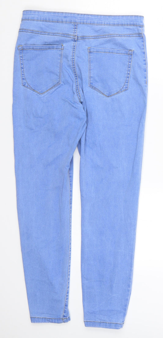 Denim Co Womens Blue Denim Skinny Jeans Size 12 L26 in
