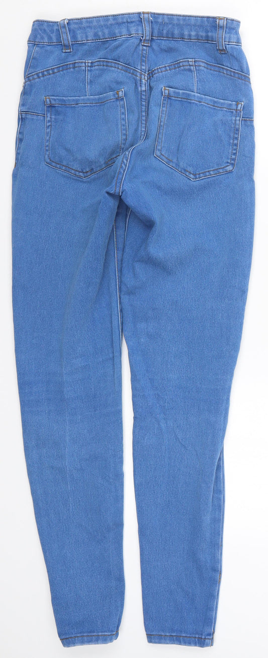 Denim Co Womens Blue Denim Skinny Jeans Size 10 L28 in