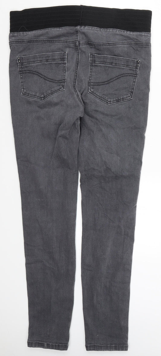 Freequent Womens Grey Denim Jegging Jeans Size M L30.5 in