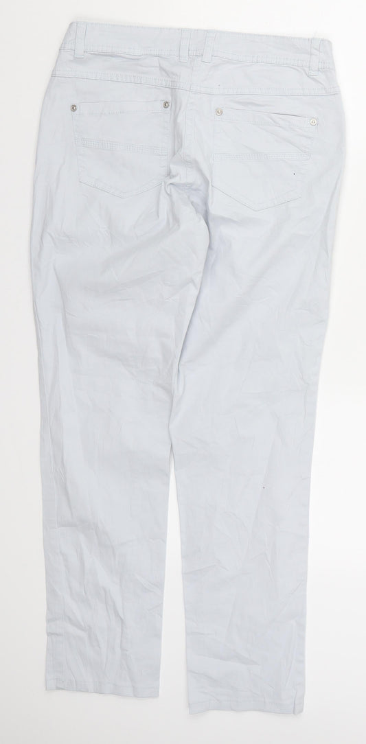 Preworn Womens Blue Denim Skinny Jeans Size 30 in L28 in