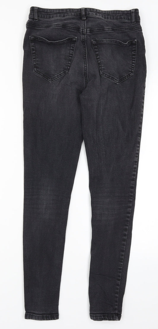 Denim Co Womens Grey Denim Skinny Jeans Size 8 L20 in