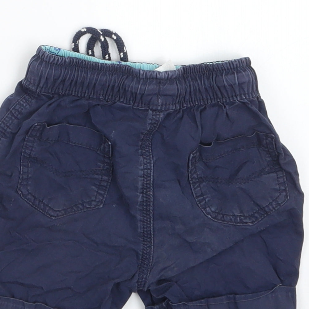 George Blue Cropped Trousers Size 12-18 Months