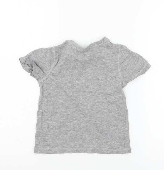 George Boys Grey Jersey Basic T-Shirt Size 4-5 Years - Stay Cool dude