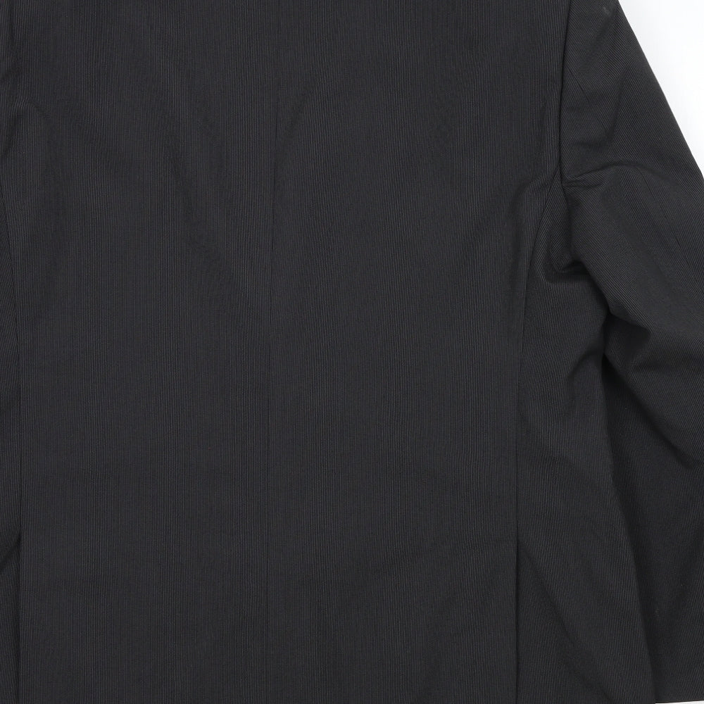 M&S Mens Grey Jacket Suit Jacket Size 46