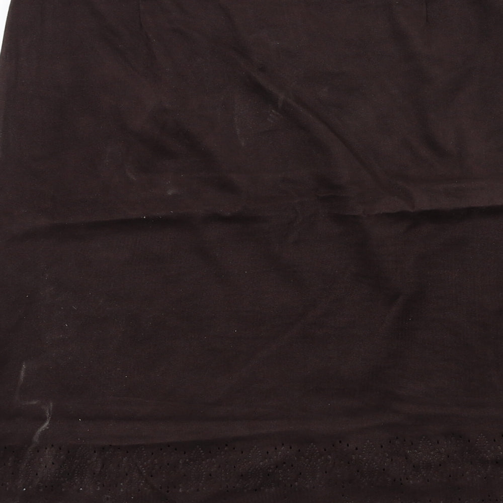 NEXT Womens Brown A-Line Skirt Size 14
