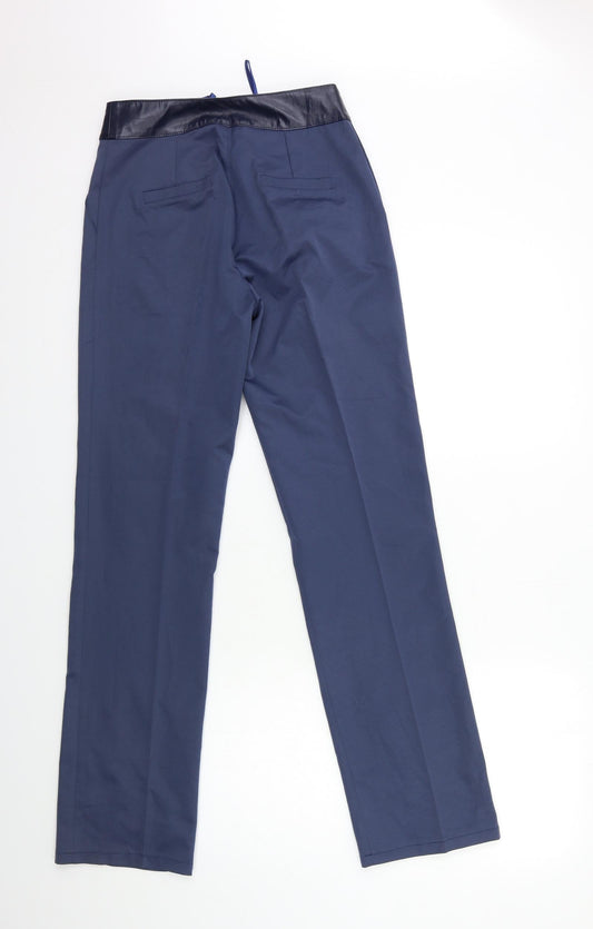 BB Womens Blue Trousers Size 8 L32 in