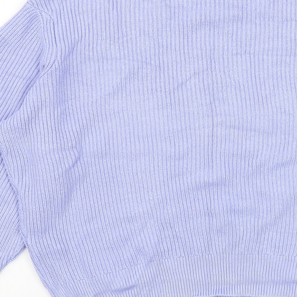 M&S Womens Blue Pullover Jumper Size S