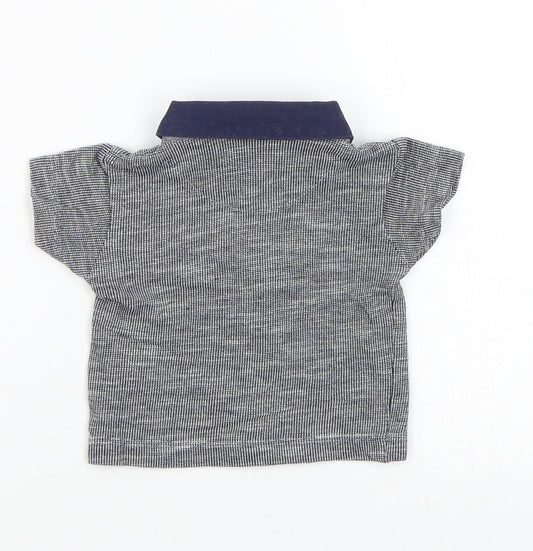 Primark Boys Grey Basic Polo Size 0-3 Months