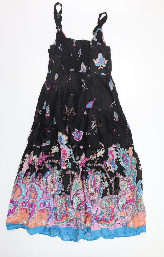 casual and co Womens Multicoloured Geometric Fit & Flare Size XS