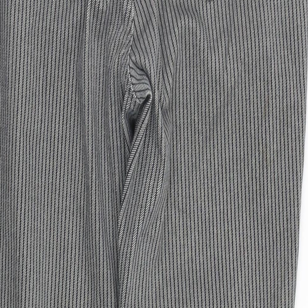 Preworn Womens Multicoloured Striped Jegging Trousers Size S L29 in