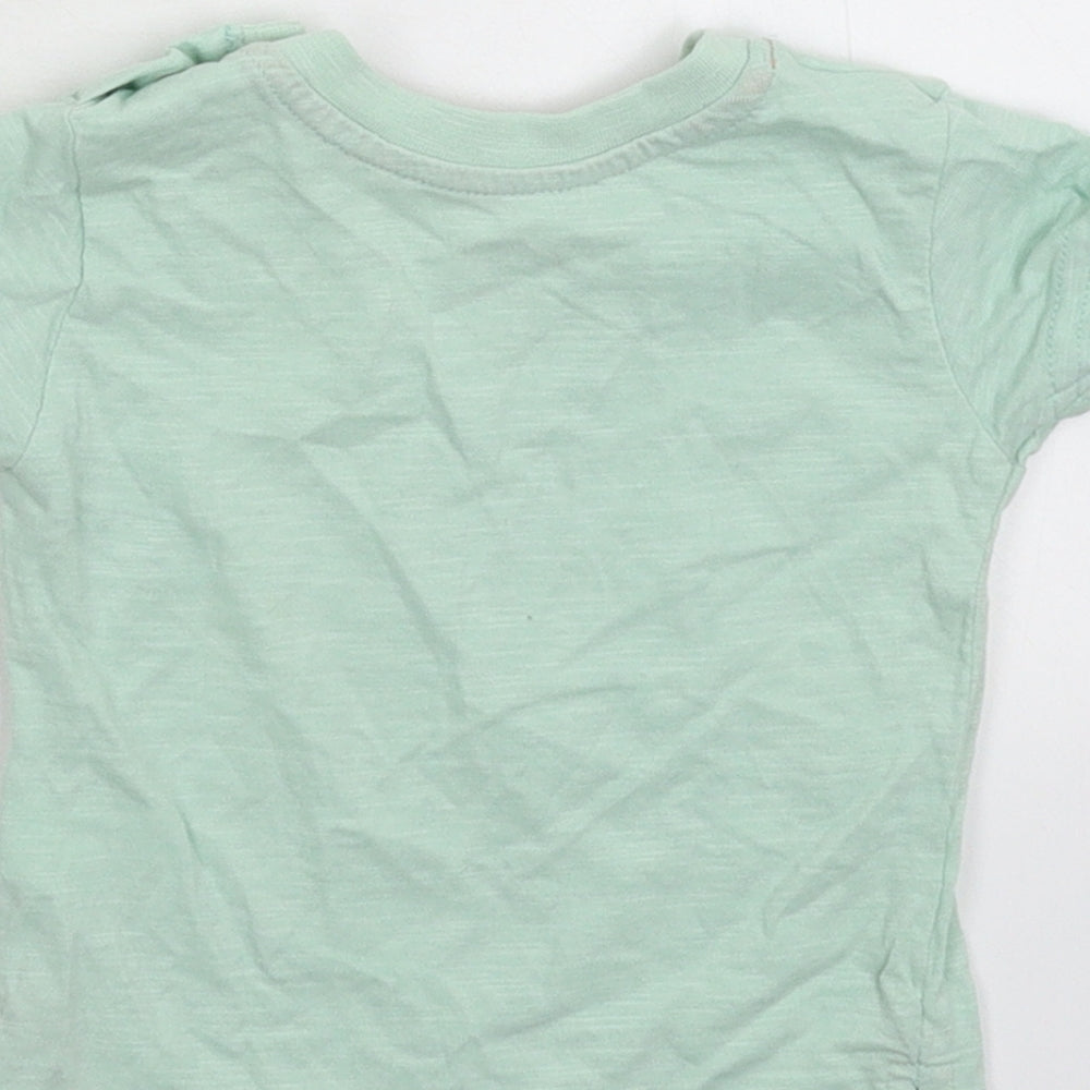 Primark Baby Green Basic T-Shirt Size 3-6 Months
