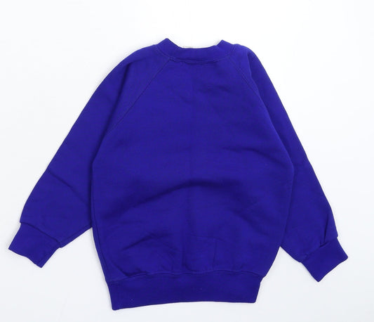Innovation Boys Blue Pullover Sweatshirt Size 5-6 Years
