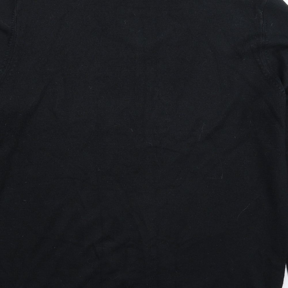 Marks and Spencer Womens Black Knit Pullover Jumper Size M