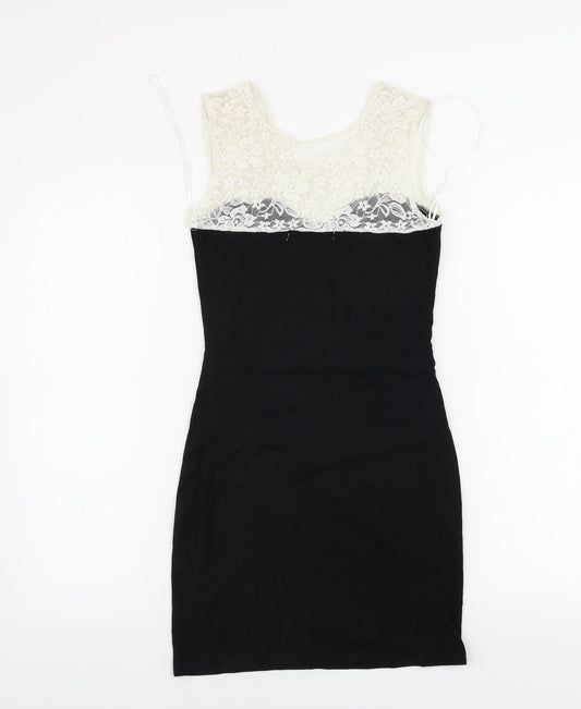 LITTLE MISTRESS Womens Black Bodycon Size M