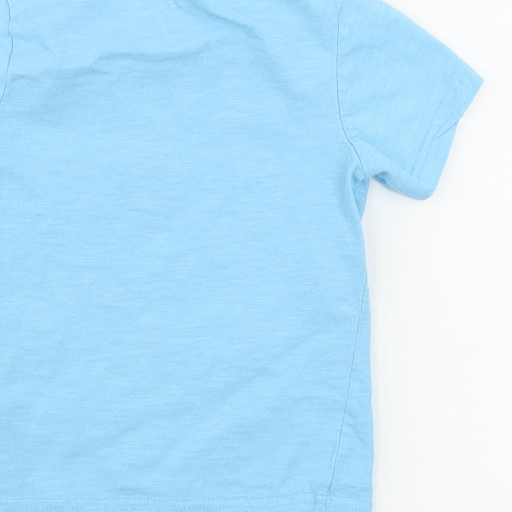 George Boys Blue Basic T-Shirt Size 2 Years
