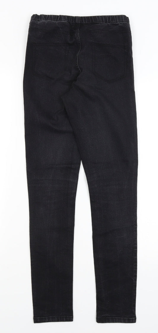 Warehouse Womens Black Jegging Jeans Size 10 L28 in