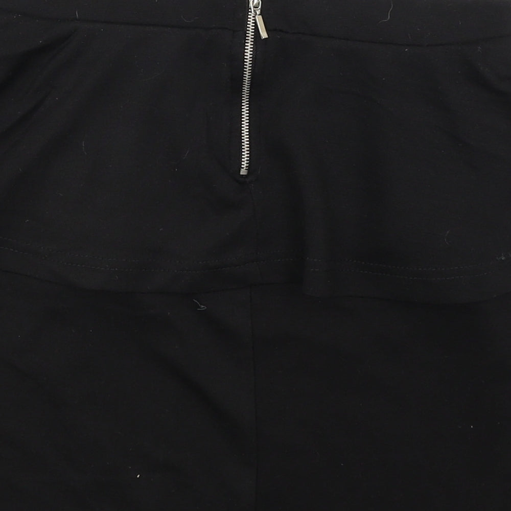 Preworn Womens Black Straight & Pencil Skirt Size XS