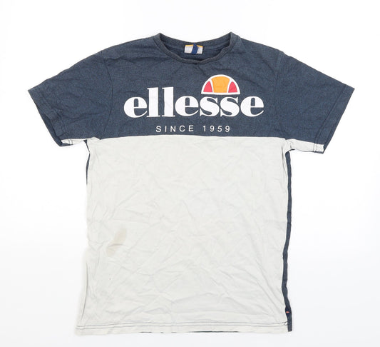 ellesse Mens Blue    T-Shirt Size XS