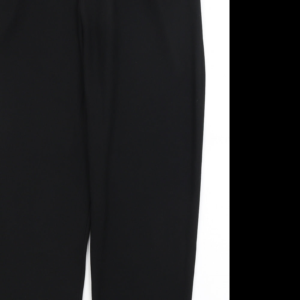 Your Sixth Sense Womens Black Trousers Size 14 L25 in
