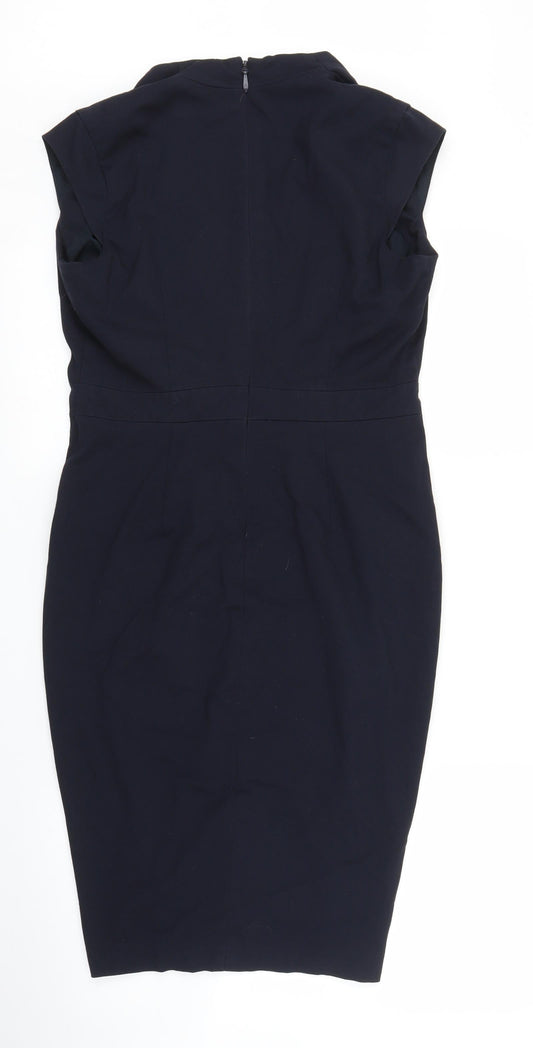 NEXT Womens Blue Sheath Size 10