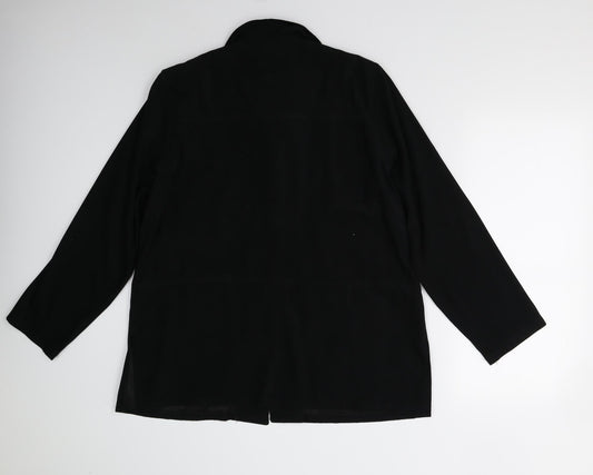 Esanda Womens Black Jacket Size L