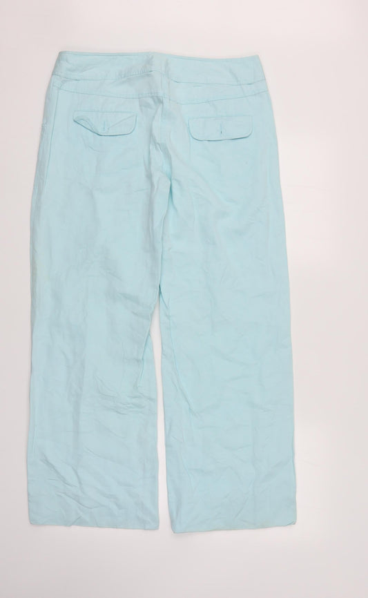 Bijenkorf Womens Blue Denim Straight Jeans Size 12 L29 in