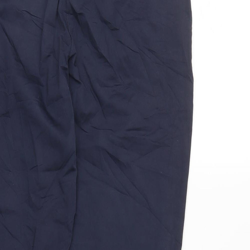 Christian Berg Womens Blue Chino Trousers Size 12 L27 in