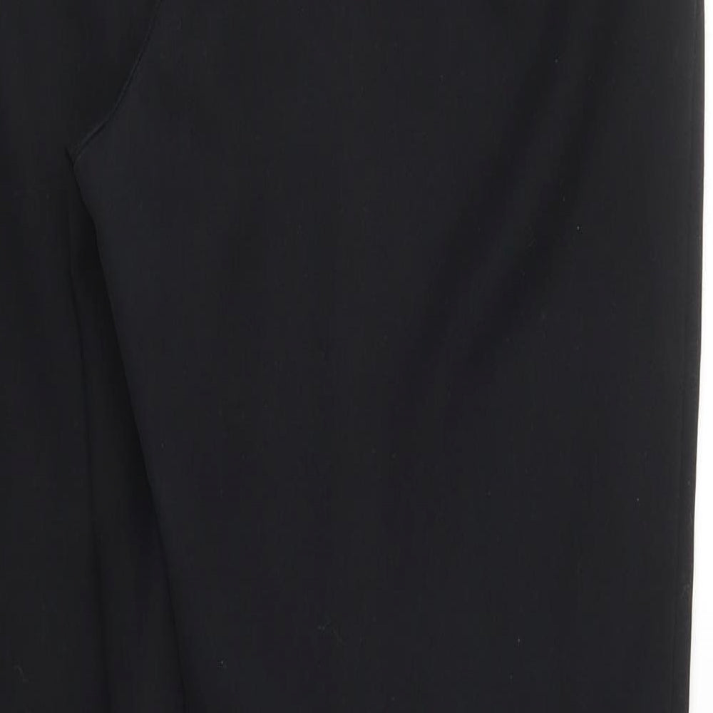 TU Womens Black Trousers Size 12 L30 in