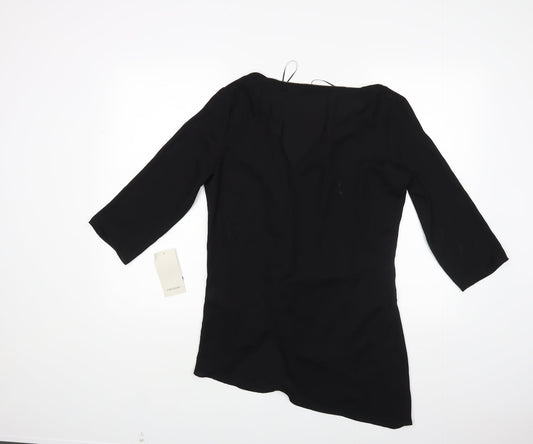 Zara Womens Beige Basic Blouse Size M