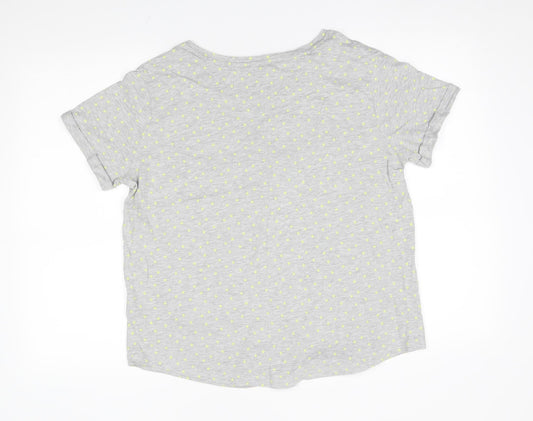 NEXT Womens Grey Pyjama Top Size M -