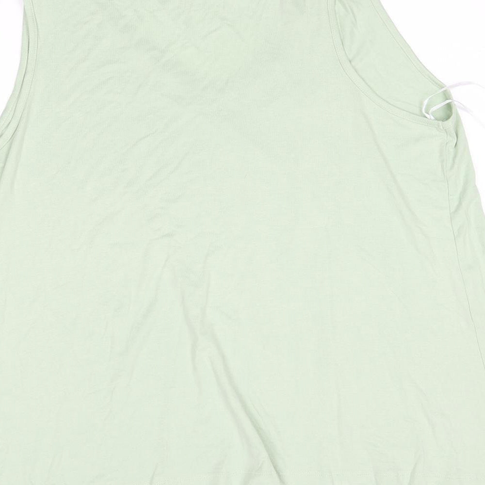 BPC Womens Green Basic Blouse Size XL