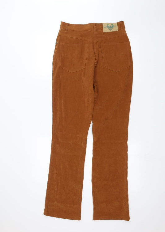 Americano Womens Orange Skinny Jeans Size 12 L30 in