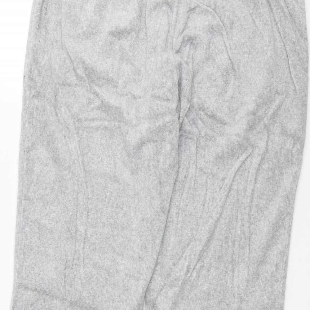 Marks and Spencer Womens Grey Trousers Size 16 L28 in