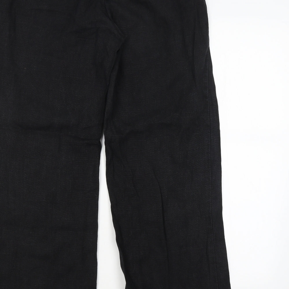 Limited Collection Womens Black Carrot Trousers Size 14 L30 in