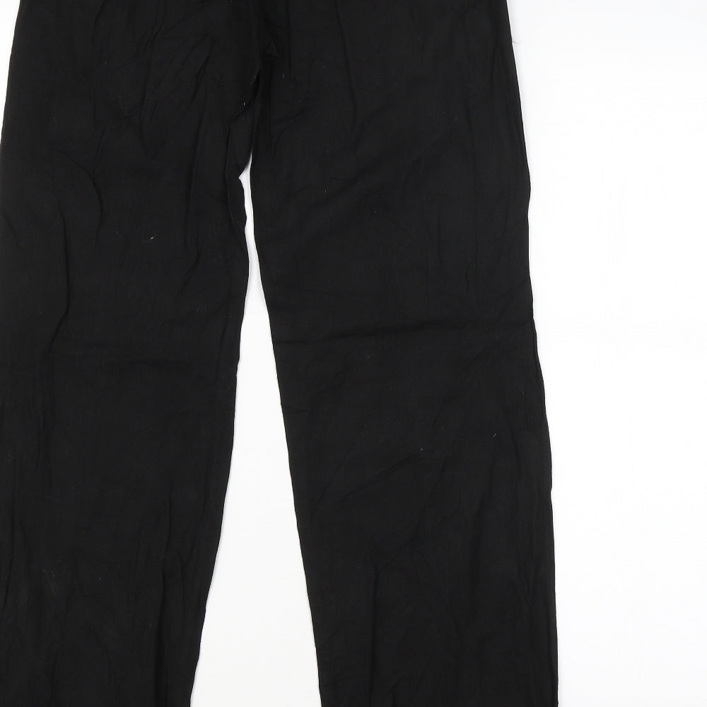 Preworn Womens Black Bloomer Trousers L32 in