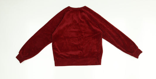BHS Womens Red Pullover Sweatshirt Size S