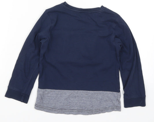 George Boys Blue Basic T-Shirt Size 3-4 Years - Dude
