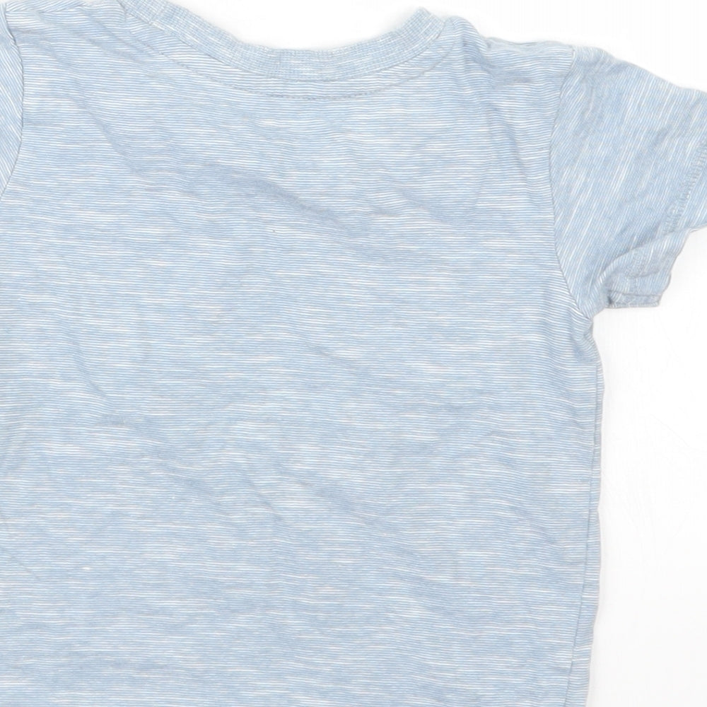 Matalan Boys Blue Basic T-Shirt Size 12-18 Months