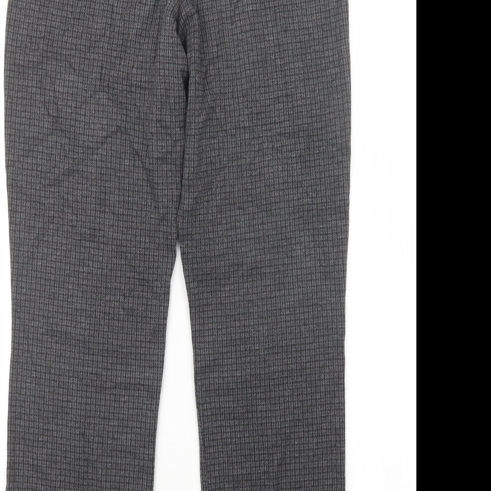 Preworn Womens Grey Trousers Size 10 L28 in