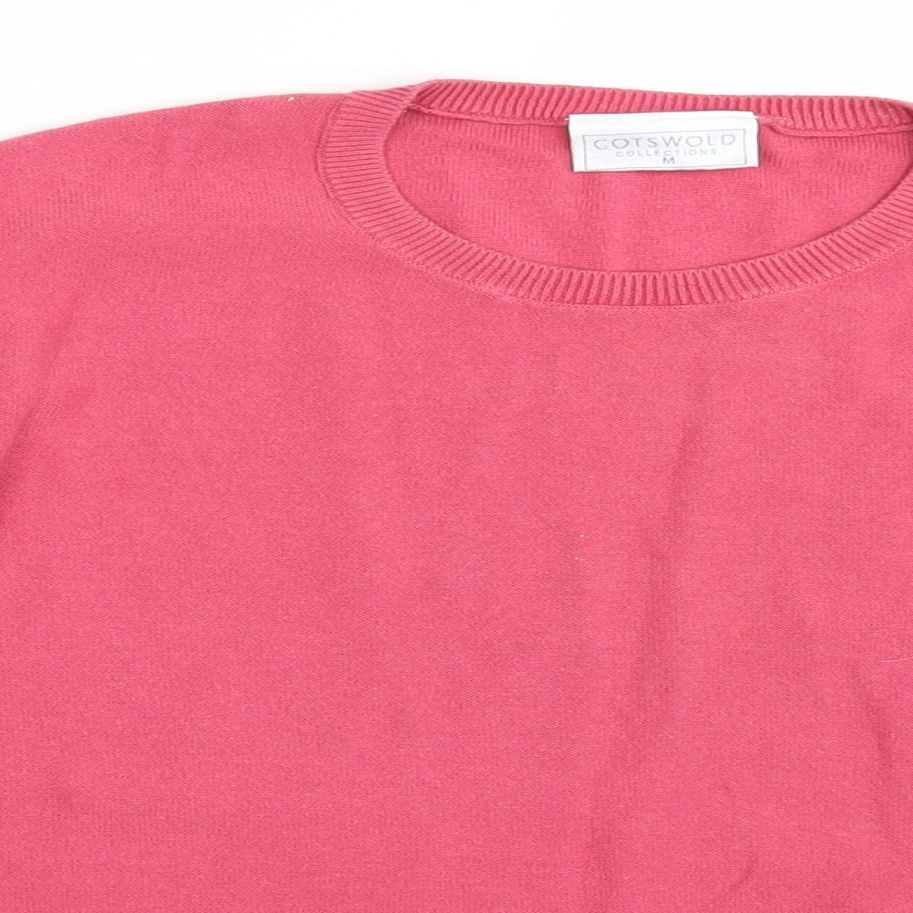Cotswold Womens Pink Pullover Jumper Size M